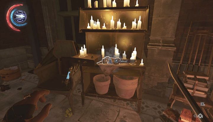 Thats a rune no doubt. - Secrets | Mission 5 - Mission 5 - The Royal Conservatory - Dishonored 2 Game Guide