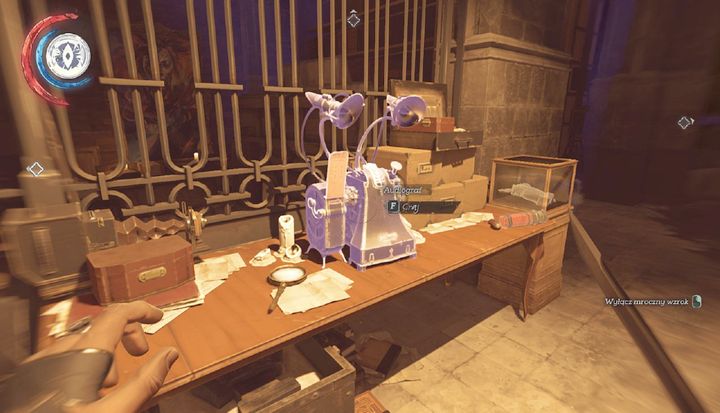 Audiograph and a rune. - Secrets | Mission 5 - Mission 5 - The Royal Conservatory - Dishonored 2 Game Guide