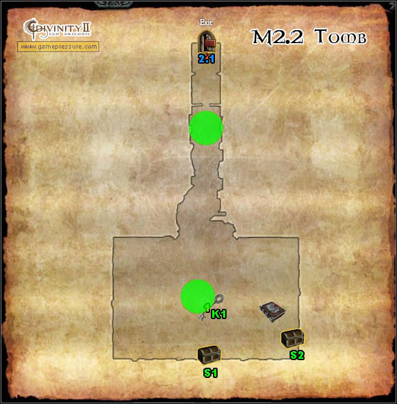 1 - World Atlas - Broken Valley - M2.2 Tomb - World Atlas - Broken Valley - Divinity II: Ego Draconis - Game Guide and Walkthrough