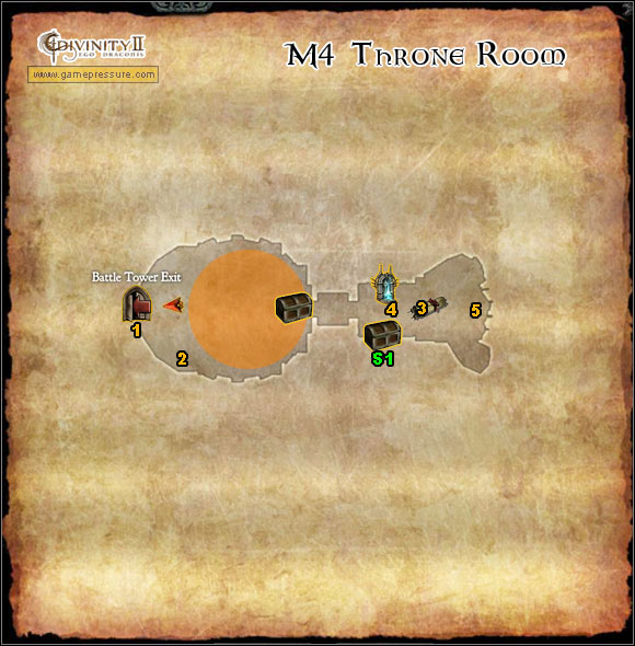 1 - World Atlas - Map - Throne Room - World Atlas - Throne Room - Divinity II: Ego Draconis - Game Guide and Walkthrough