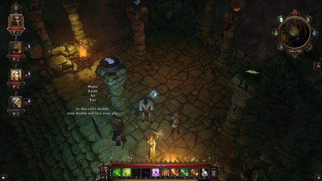 The columns in the first cave - Cyseal | Secrets and digging out treasures - Secrets and digging out treasures - Divinity: Original Sin Game Guide