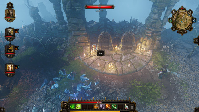 The chest near the throne - Cyseal | Secrets and digging out treasures - Secrets and digging out treasures - Divinity: Original Sin Game Guide