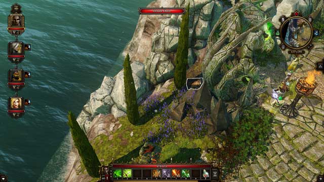 The chest behind the monument - Cyseal | Secrets and digging out treasures - Secrets and digging out treasures - Divinity: Original Sin Game Guide
