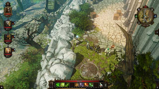 A pile of dirt near the tree - Cyseal | Secrets and digging out treasures - Secrets and digging out treasures - Divinity: Original Sin Game Guide