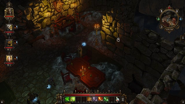 The location of the switch and the lever in the corner. - Black Cove (level 1) | Cyseal - Maps - Cyseal - Maps - Divinity: Original Sin Game Guide