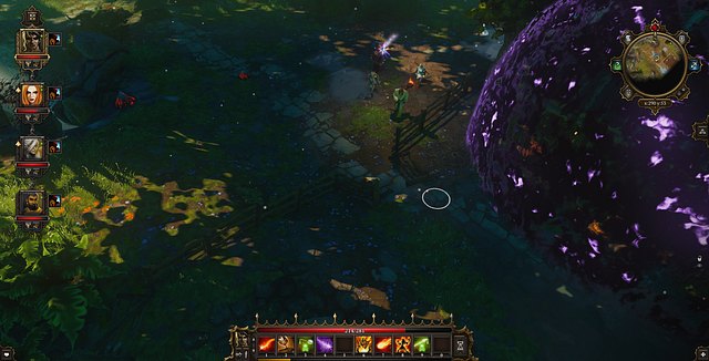 A barrier extended over the witchs cottage - Find the Witch | Luculla Forest / Hiberheim - Main quests - Luculla Forest / Hiberheim - Main quests - Divinity: Original Sin Game Guide