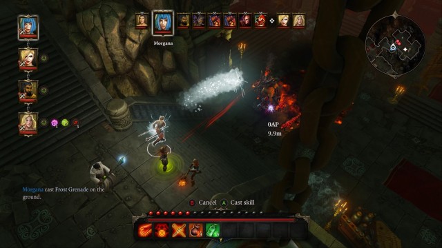 Frost Grenades are the best weapons for this battle. - Evelyn | Bosses - Bosses - Divinity: Original Sin Game Guide