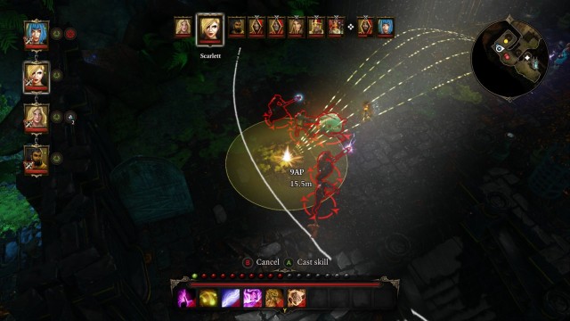 Master-level spells - Deadly Spores on the screenshot - will empty the health bars of the enemies. - Loic | Bosses - Bosses - Divinity: Original Sin Game Guide