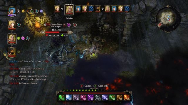 Theres a lot going on the battlefield during the boss fight. - Trife | Bosses - Bosses - Divinity: Original Sin Game Guide