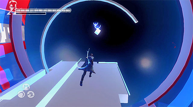 Now make a longer flight and continue journey reaching a new latch after a while - Getting to Bob Barbas - 10: Bad News - DMC: Devil May Cry - Game Guide and Walkthrough