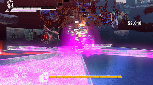 Second part has few more difficulties - Boss: Bob Barbas - second part of the battle - 10: Bad News - DMC: Devil May Cry - Game Guide and Walkthrough