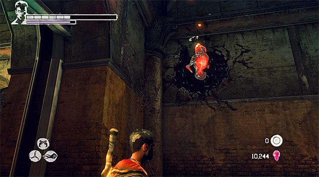 Look around for another Lost Soul - Exploring the Orders base - 11: The Order - DMC: Devil May Cry - Game Guide and Walkthrough