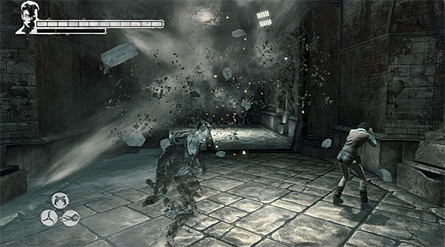 Follow Kat - Protecting Kat - 12: Under Siege - DMC: Devil May Cry - Game Guide and Walkthrough