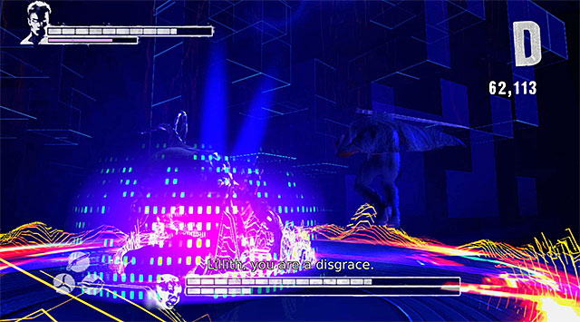 Soon, arena will be changing to a darker design, what modifies the battle - Boss: Mundus Spawn - 14: Last Dance - DMC: Devil May Cry - Game Guide and Walkthrough