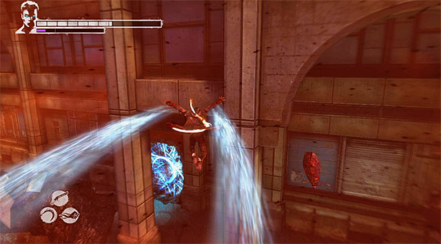 This is a second area with secrets - Going through the city - 15: The Trade - DMC: Devil May Cry - Game Guide and Walkthrough