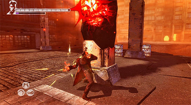 After reaching the car, you need to do just one more thing - Going through the city - 15: The Trade - DMC: Devil May Cry - Game Guide and Walkthrough