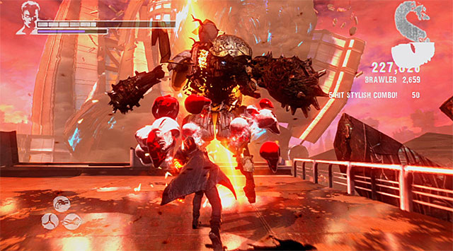 Soon, a new Tyrant will join the battle - Getting to the main core - 16: The Plan - DMC: Devil May Cry - Game Guide and Walkthrough