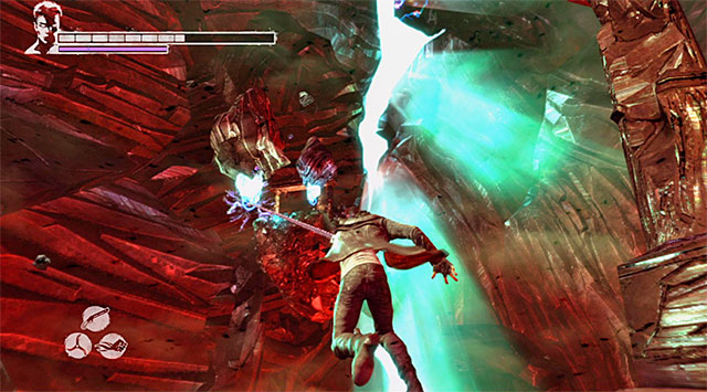 After that search an arena and then look for a latches (screen above) - Going through the third part of the Furnace of Souls - 17: Furnace of Souls - DMC: Devil May Cry - Game Guide and Walkthrough