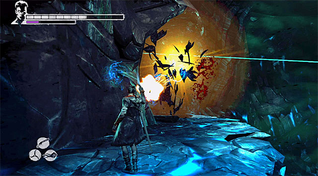 Now you can return to the main hall - Restarting the second generator - 18: Demons Den - DMC: Devil May Cry - Game Guide and Walkthrough