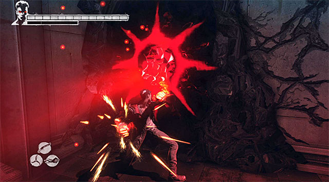 Demon Pull will be useful also a bit further - Getting to the place of duel with Mundus - 19: Face of the Demon - DMC: Devil May Cry - Game Guide and Walkthrough