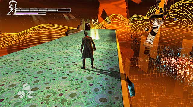 KEY 1/1 (GOLD) - Key can be found when the beginning battle in the club ends, before moving on - Mission 13: Devils Dalliance - Keys - DMC: Devil May Cry - Game Guide and Walkthrough