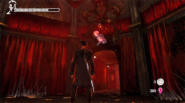 SOUL 4/6 - SOUL is in one of accessible building in the funfair - Mission 1: Found - Lost Souls - DMC: Devil May Cry - Game Guide and Walkthrough