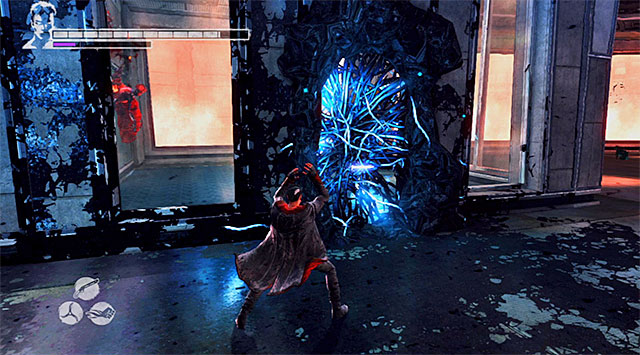 SOUL 5/9 - You can find soul at the end of exploring the 106th floor in the moment when you have to return to 105th floor for a while - Mission 16: The Plan - Lost Souls - DMC: Devil May Cry - Game Guide and Walkthrough