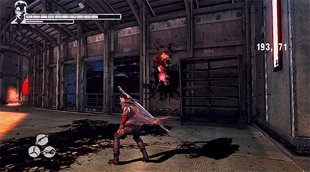 SOUL 8/9 - You can find this soul after avoiding laser traps at 106th floor - Mission 16: The Plan - Lost Souls - DMC: Devil May Cry - Game Guide and Walkthrough