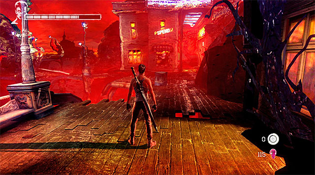 You can move on - Going through the first part of the funfair - 1: Found - DMC: Devil May Cry - Game Guide and Walkthrough