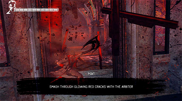 Watch the cut scene after a battle - Exploring the first part of the mansion - 2: Home Truths - DMC: Devil May Cry - Game Guide and Walkthrough