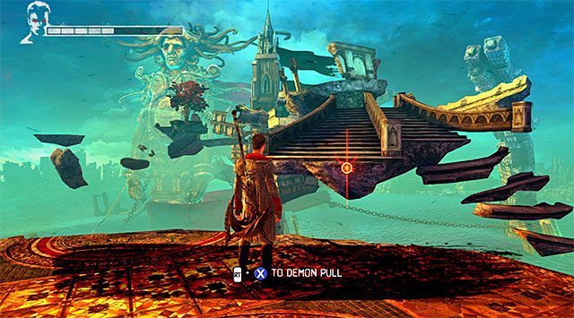 Game let you try out your new toy immediately - The First Memory - 2: Home Truths - DMC: Devil May Cry - Game Guide and Walkthrough