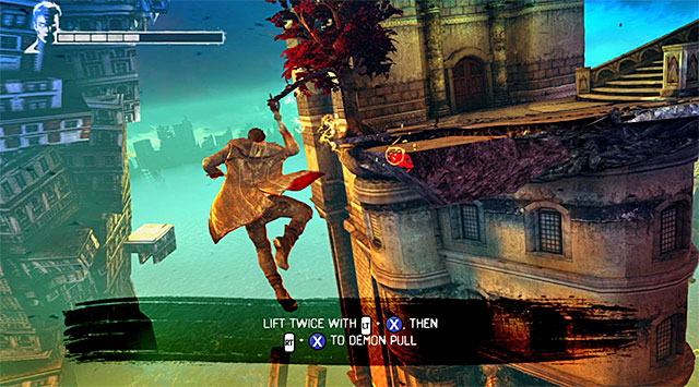 After that, look for a new latch - The Second Memory - 2: Home Truths - DMC: Devil May Cry - Game Guide and Walkthrough