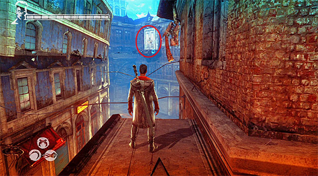 1 - Destroying the third camera - 4: Under Watch - DMC: Devil May Cry - Game Guide and Walkthrough