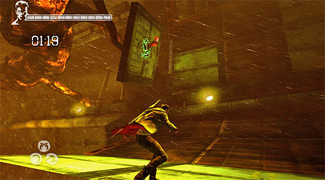 To pass another abyss, mix Angel Pull and Angel Boost - Escape from the tunnel - 6: Secret Ingredient - DMC: Devil May Cry - Game Guide and Walkthrough