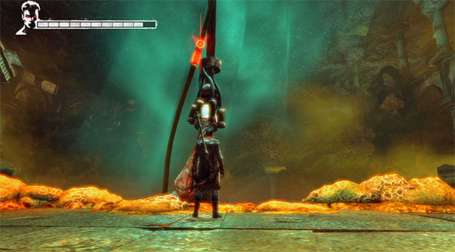 Continue attacking until you reduces the second energy bar to zero - Boss: Succubus - first part of an encounter - 6: Secret Ingredient - DMC: Devil May Cry - Game Guide and Walkthrough