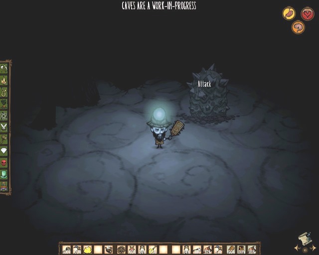 Slurtles have high health. - Fauna and flora - Caves - Dont Starve - Game Guide and Walkthrough