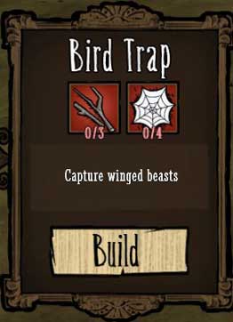 Birds are another good source of food - Hunting - How to get food - Dont Starve - Game Guide and Walkthrough