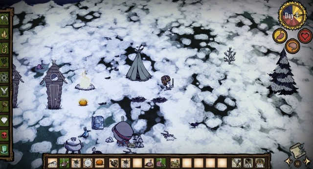 To defeat the beast, you should equip ranged weapon and the best armor you have - Bosses - Fight - Dont Starve - Game Guide and Walkthrough