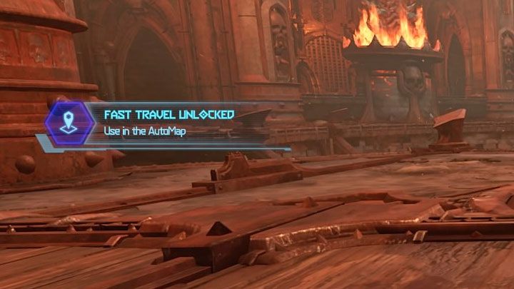 Fast travel is automatically unlocked shortly before a particular stage is completed - Doom Eternal: Fast travel option - how can I use it? - Collectibles and exploration - Doom Eternal Guide
