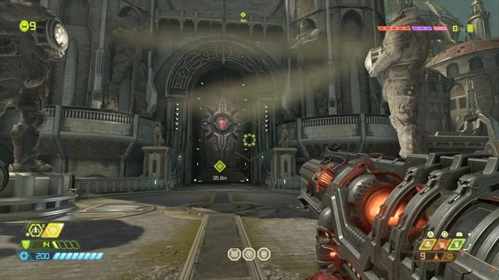 Go ahead and jump on the ledges to move further - Doom Eternal: Taras Nabad walkthrough - Levels walkthrough - Doom Eternal Guide