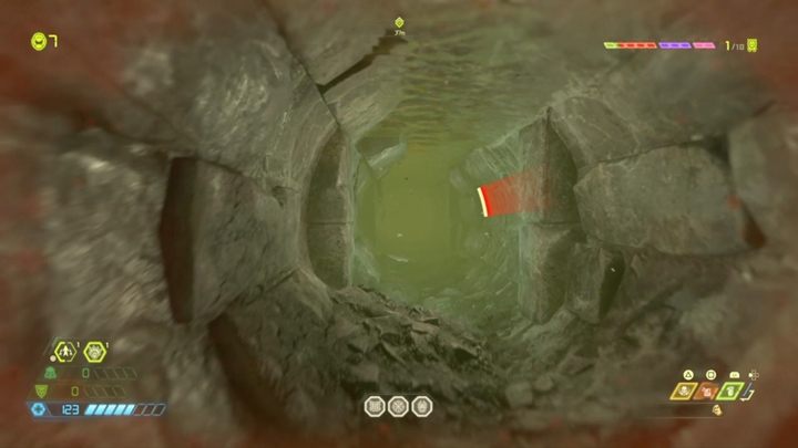 Your goal is to get to the big statue and hit it - Doom Eternal: Taras Nabad walkthrough - Levels walkthrough - Doom Eternal Guide