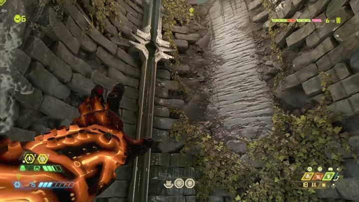 After the battle, come out to the surface by walking through corridors and climbing the wall - Doom Eternal: Taras Nabad walkthrough - Levels walkthrough - Doom Eternal Guide