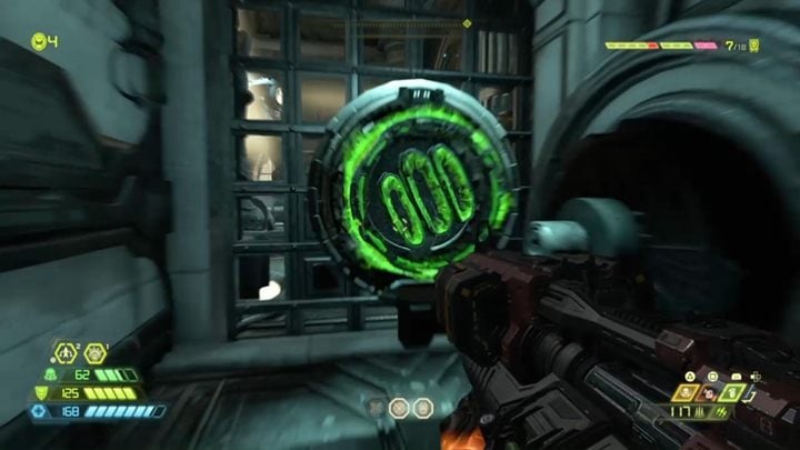 Go through the door and enter the building - Doom Eternal: Taras Nabad walkthrough - Levels walkthrough - Doom Eternal Guide