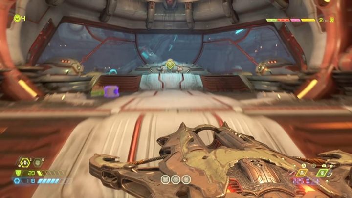 You reach an open area where you have to reconfigure the portal - Doom Eternal: Urdak walkthrough - Levels walkthrough - Doom Eternal Guide