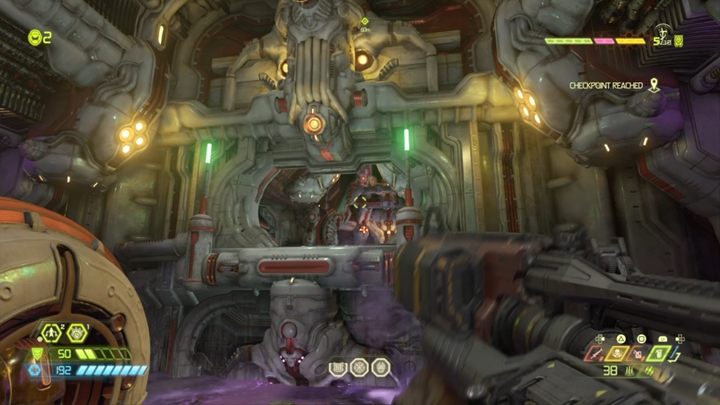 Now go back to the open door and walk through it - Doom Eternal: Urdak walkthrough - Levels walkthrough - Doom Eternal Guide