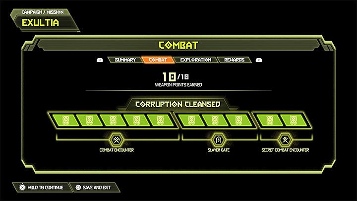 The Demonic Corruption Meter always has a total of 10 icons - Doom Eternal: Demonic Corruption Meter - what is it - Character development - Doom Eternal Guide