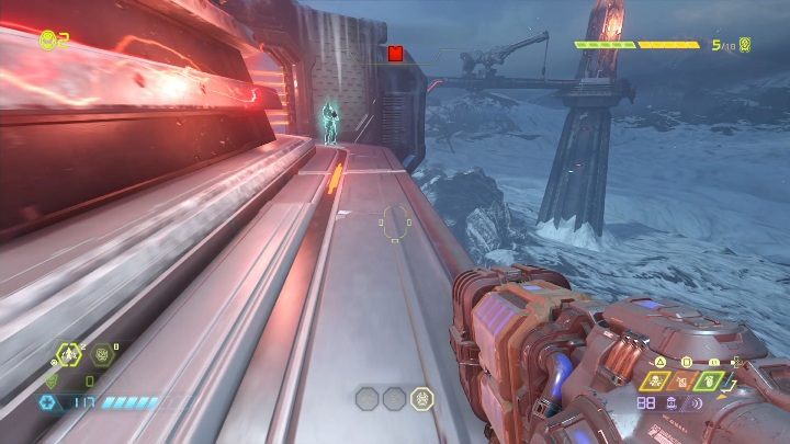 On one of the objects you will find a place with perks - Doom Eternal: Doom Hunter Base secrets maps and location - Collectibles and secrets - Doom Eternal Guide