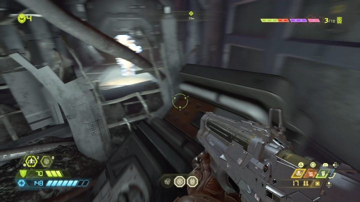 Youll fall down to the lower floor during the story mission - Doom Eternal: Arc Complex secrets maps and location - Collectibles and secrets - Doom Eternal Guide