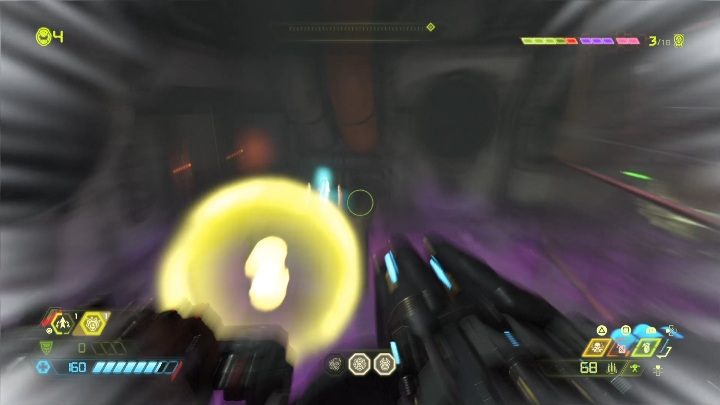 To get to the sentinel battery, you need to get out of the poisonous slime and jump on the ledge - use the objects available in the area and some of your skills - Doom Eternal: Arc Complex secrets maps and location - Collectibles and secrets - Doom Eternal Guide