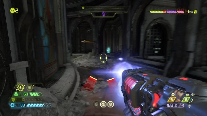 You will get to this secret after fighting opponents - Doom Eternal: Taras Nabad secrets maps and location - Collectibles and secrets - Doom Eternal Guide